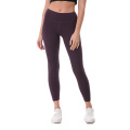 Calças esportivas de corrida femininas de nylon spandex alongamento fitness calças de compressão para ginástica leggings esportivos